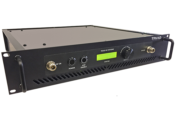 80W Dual Channel Bi-Directional UHF Rack Mount Amplifier