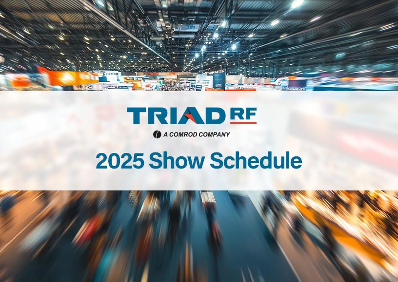 Triad RF 2025 Show Schedule