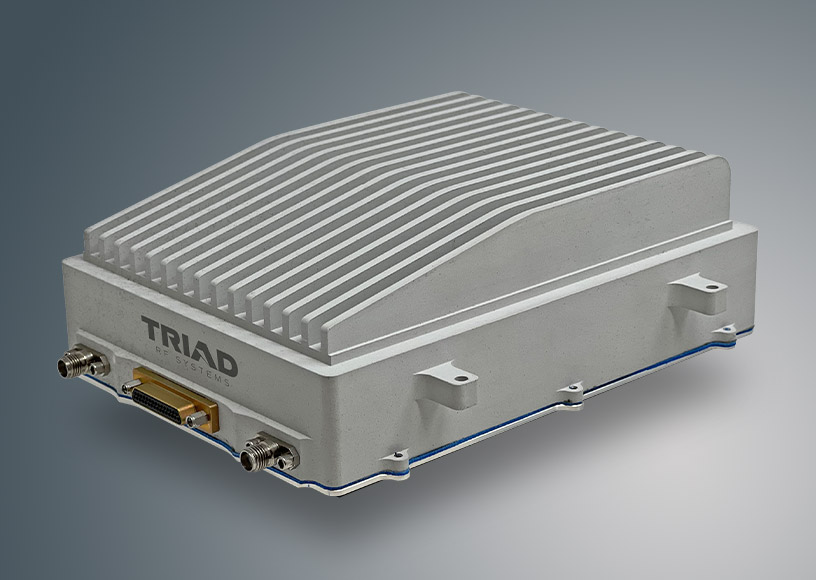 Triad’s High Power Radio Uses Magnesium Alloy to Meet UAV SWaP Requirements